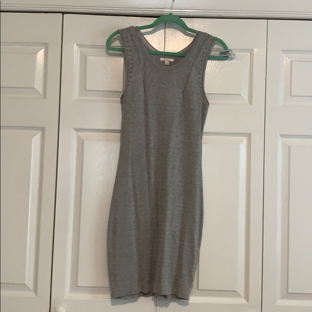 Gray Ella Moss Mini Dress